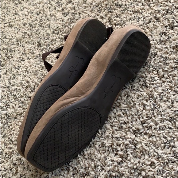 Tan Ballet Flats - Picture 2 of 3